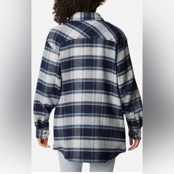 Columbia Womens Calico Basin Shirt Jacket - Picture 2 of 9